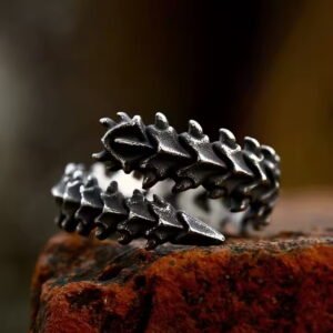 ring Viking Skeleton - SS8-1087R - Metal-shop.eu