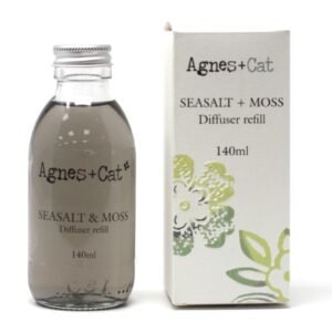 Agnes + Cat Reed Diffuser Refill - Seasalt and Moss 150ml