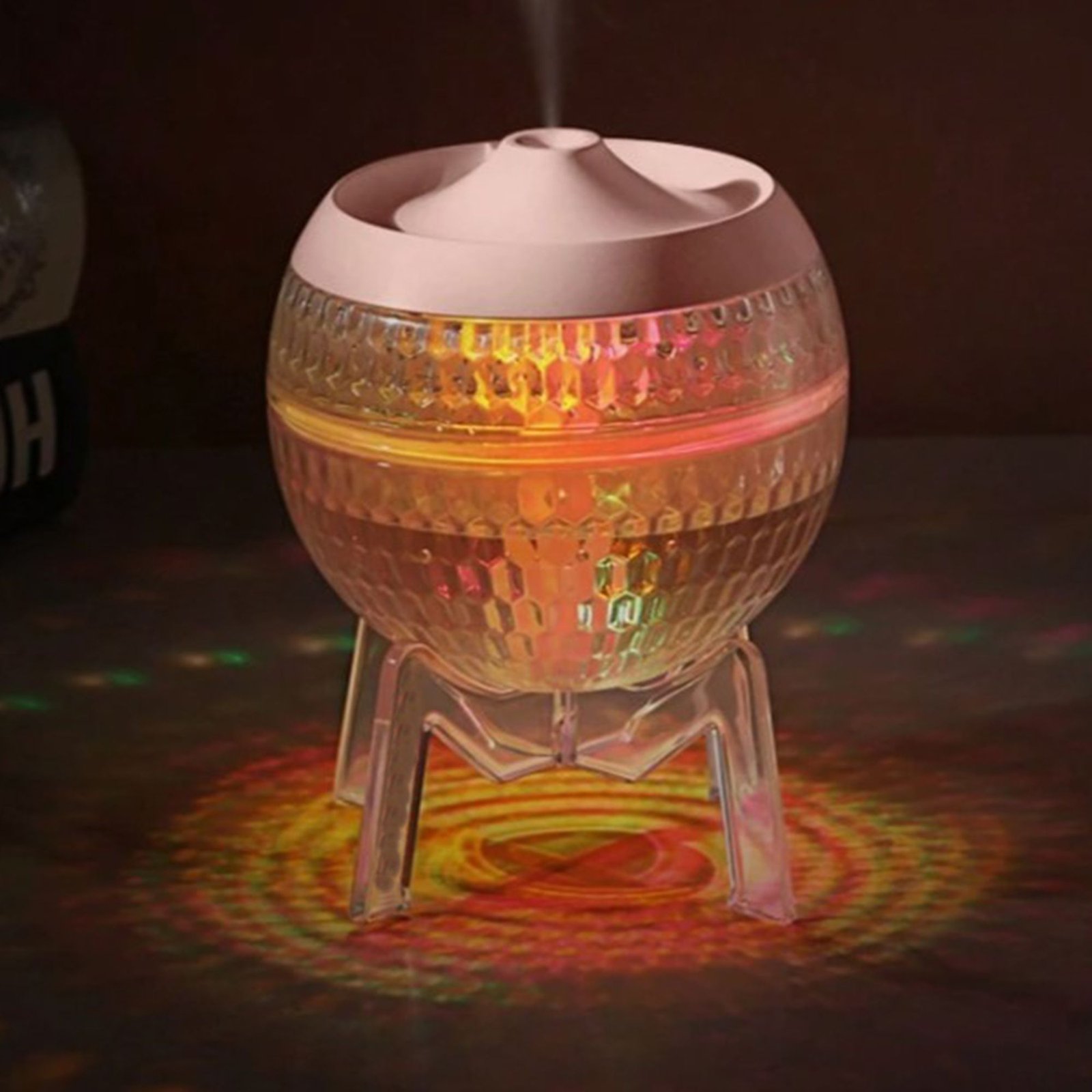 Clear Humidifer Mondo Planet - USB - Colour Change (down light) - Image 4