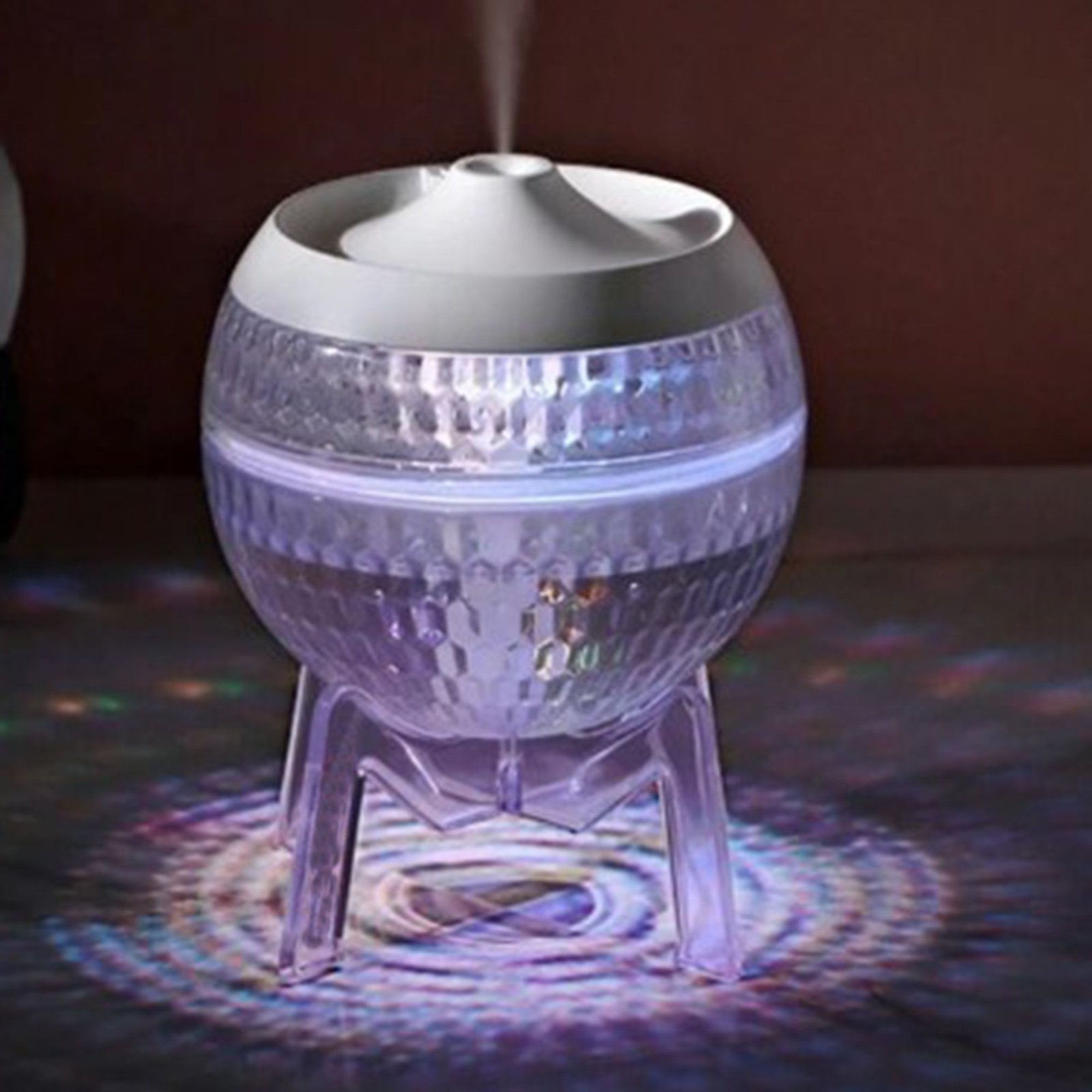 Clear Humidifer Mondo Planet - USB - Colour Change (down light) - Image 2