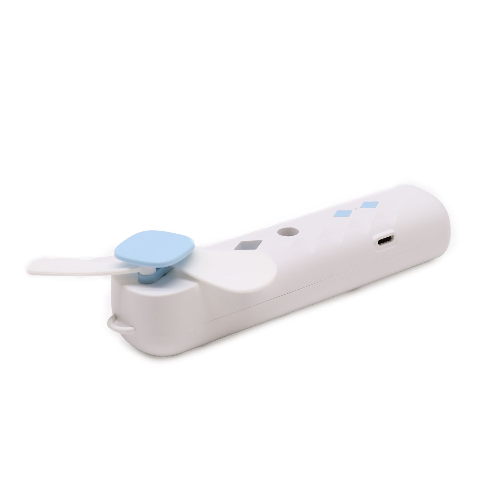 White Nano Mist Face Fan & Spray - USB chargable - Image 6