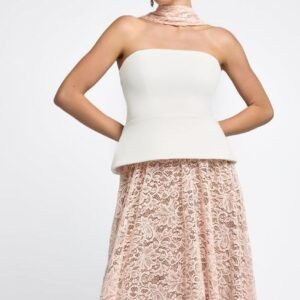 Goddiva Floral Lace Scarf