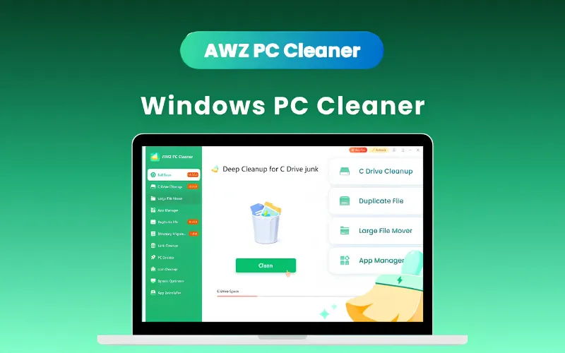 AWZ PC Cleaner – Clean, Optimize, and Speed Up Your Windows PC