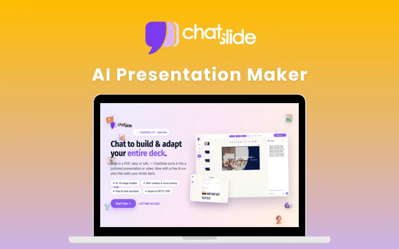 ChatSlide – AI Presentation Maker | Lifetime Access