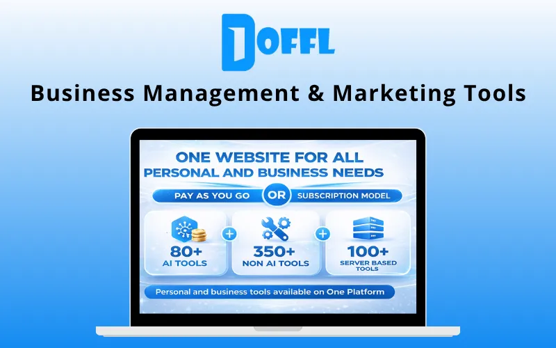 Doffl – Business Management & Marketing Tools | Annual Subscription