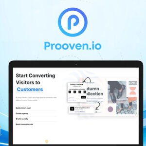 Prooven.io – Smart Social Proof Software – Unlimited Plan | Lifetime Access