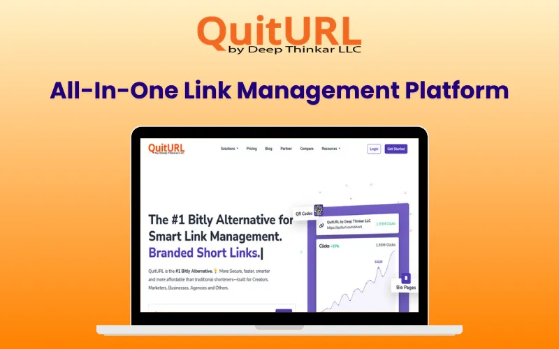QuitURL – Your Bitly Alternative For All-In-One Link Management | Lifetime Access