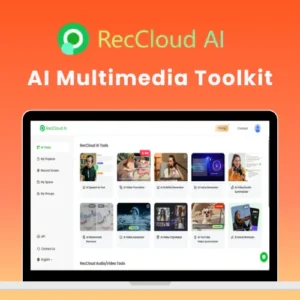 RecCloud AI – AI Video Editor | Annual Access RecCloud AI – AI Video Editor | Annual Access