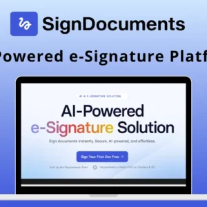 SignDocuments – AI-Powered e-Signature Platform | Lifetime Access