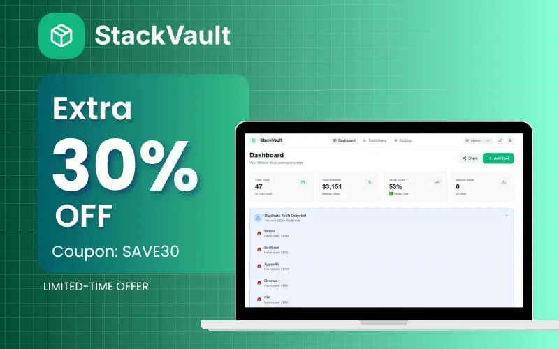 StackVault – SaaS Management Platform | Lifetime Access