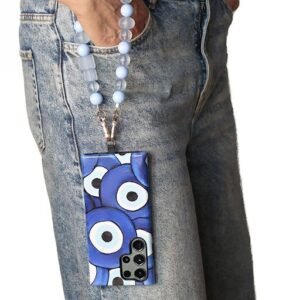Goddiva Accessories Acrylic Phone Strap - Matte Blue